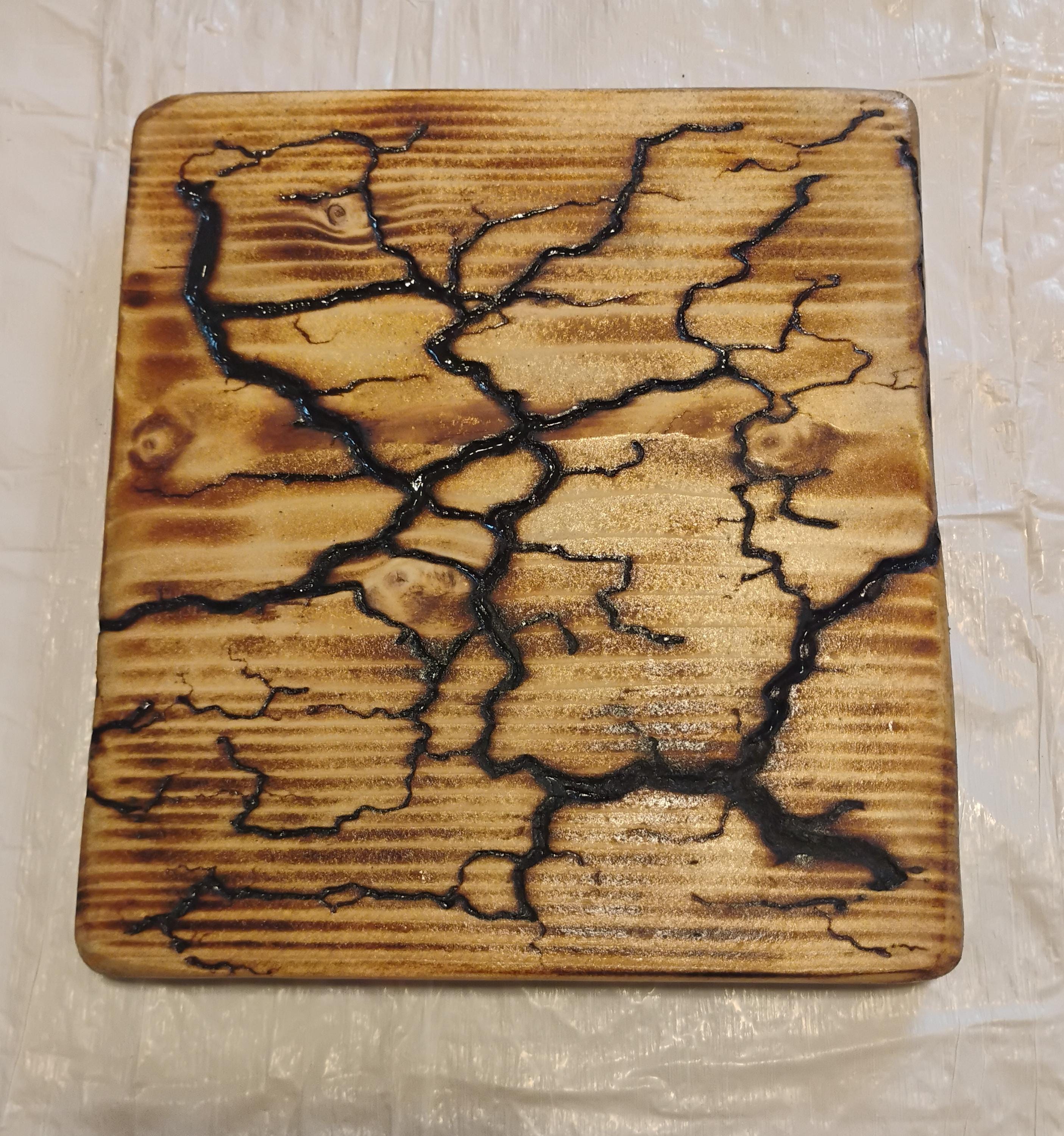 Lichtenberg Wood Wall Art - Etsy