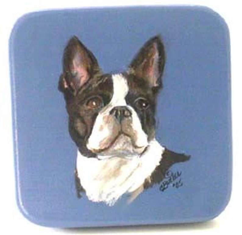 boston terrier treat jar