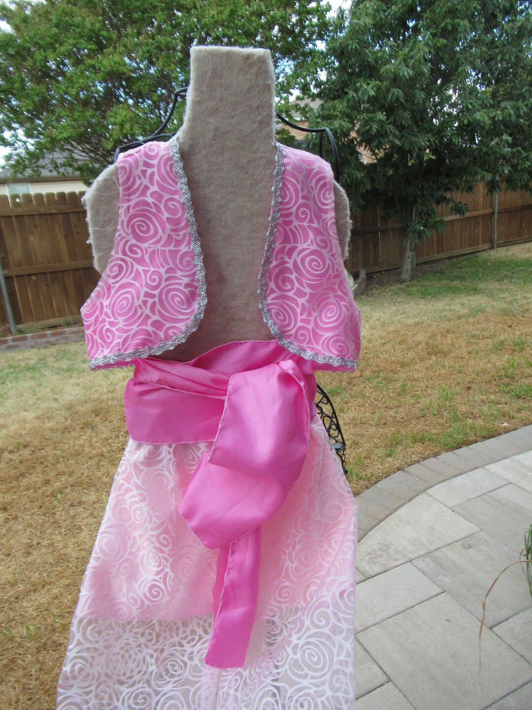 Pink Swirl Genie Costume Girls Size 8/10 Genie Costume Etsy