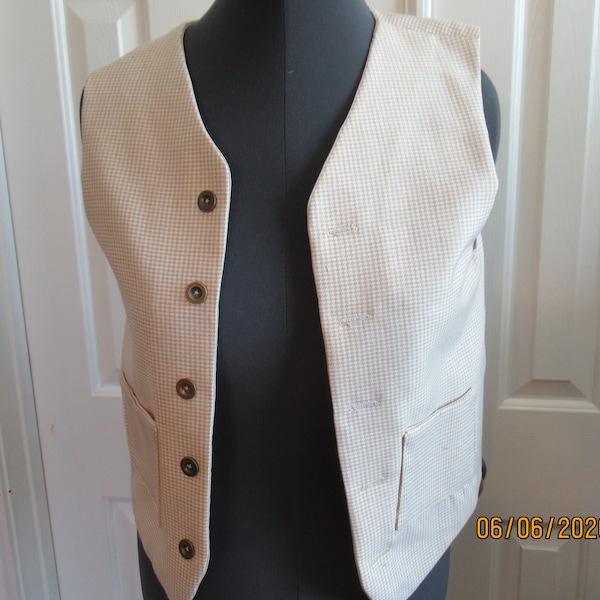 Gold Vest - Etsy