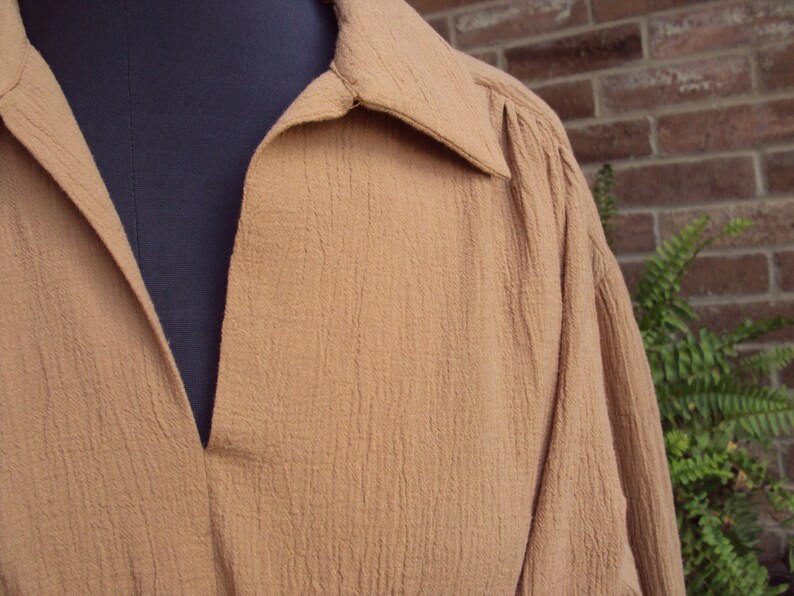 Renaissance shirt cotton gauze poets shirt pirate shirt Etsy