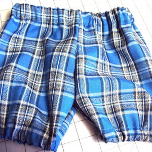 Blue and Gray Plaid Knickers: Kids Newsies, Renaissance Costume