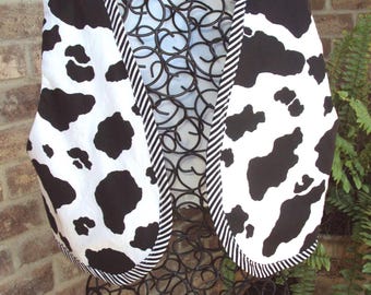 Chaleco con estampado de vaca para adultos, imitador de Woody, tallas para adultos desde la XXS hasta la L