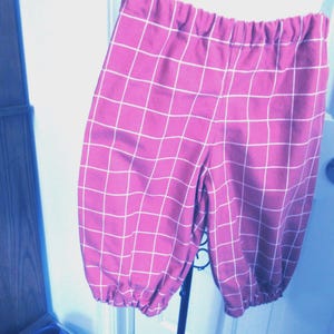 Kids knickers size 4/5  rust plaid,  Newsies, Pirate, colonial, Dickens festivals. clown, elf, gnome  1776