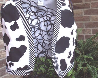 Chaleco con estampado de vaca Woody para bebés y niños pequeños de 6 meses a 4 años