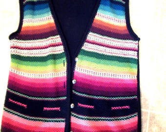 Womens sweater vest  vintage 1990s