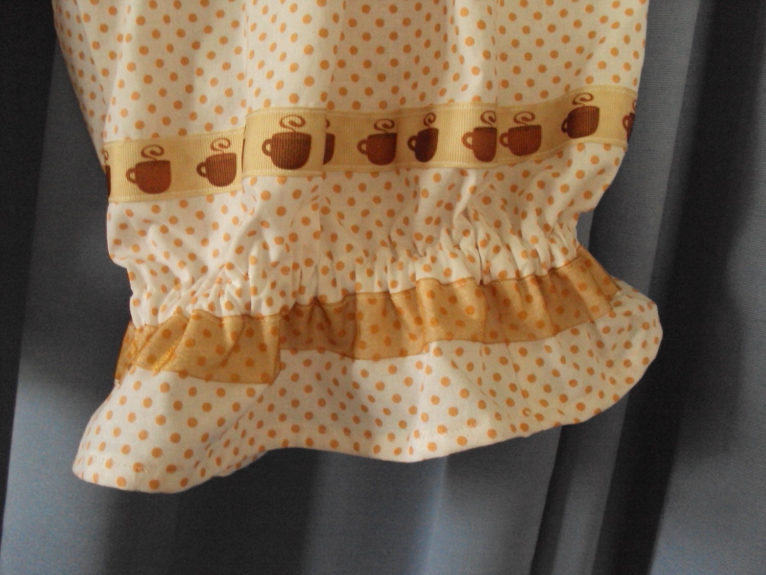 Womens Knickers Street Capris White With Gold Polkadots Etsy