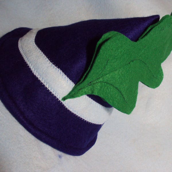 A  Blue elf hat, Ben's cap--cartoon hat, Halloween costume,  party gifts, just for fun