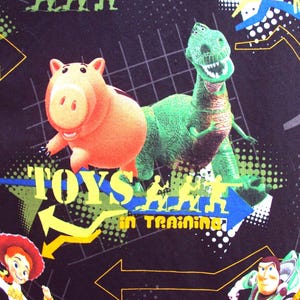 Chaleco de Toy Story - Woody con sus amigos - Ningún juguete se queda atrás - Chaleco para adultos tallas S, M y L, chaleco cosplay imagen 4