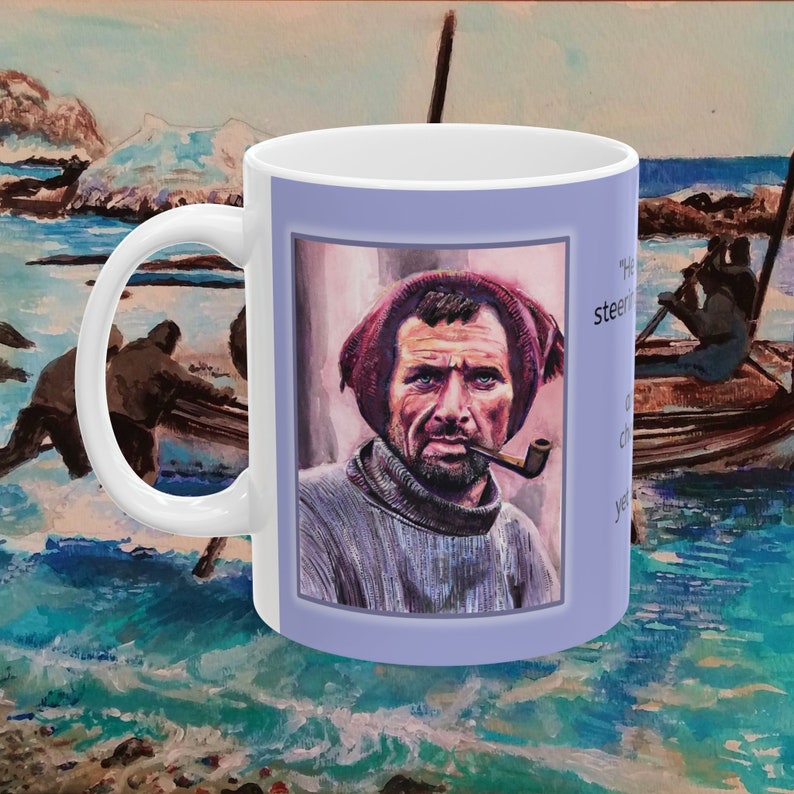 Tom Crean Antarctic Explorer Ceramic Mug, (11oz, 15oz) image 1