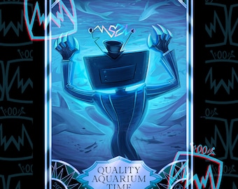 Quality Aquarium Time - Hazbin Hotel Vox Fancard