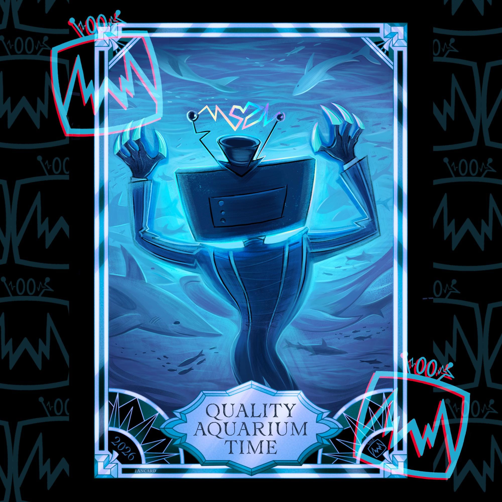Hazbin Hotel Vox Trading Cards - Etsy