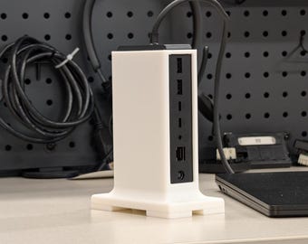 Microsoft Surface Docking Station STAND for Desk Home Office Cubicle Work From Home, Microsoft Surface Pro and Surface Laptop Compatible