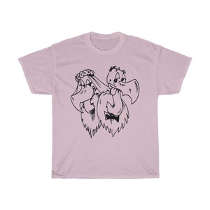 JUST MARRIED - Unisex Heavy Cotton Tee