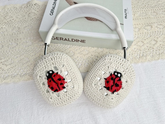 Ladybug Airpods Max Headphone Covers |crochet Airpods Max Case