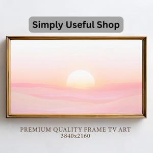 Sunset Frame TV Art Spring Frame TV Art Sunset TV Art for Samsung Frame Tv Art Coastal Frame Tv Art Beach Landscape Frame Tv Art