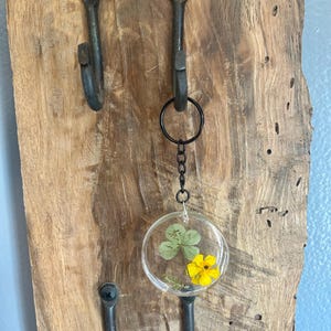 Four-Leaf Clover Keychain