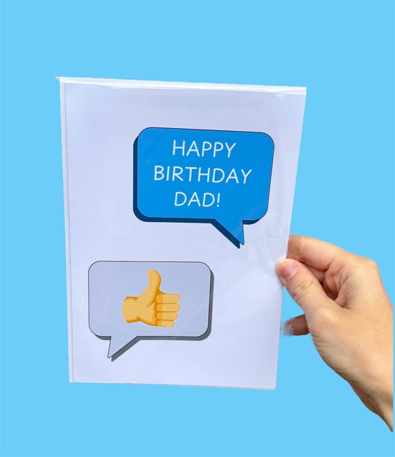 Huxters Lustige Geburtstagskarte Für Papa – Dickes 350gsm Papier, Recycelbar, 14,8 Cm Quadratisch