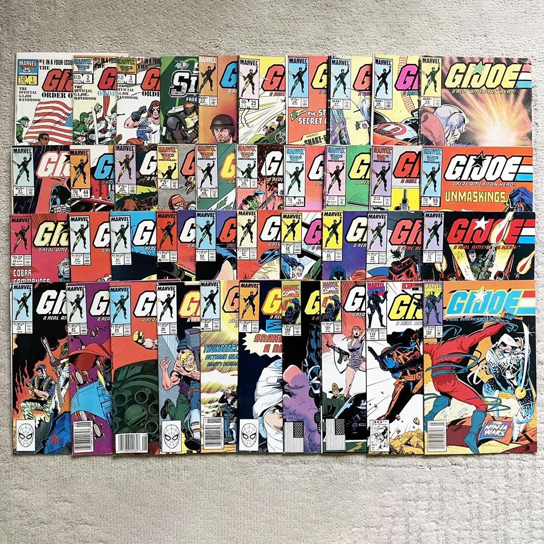 G.I Joe Comic Collection CBR Format - Etsy