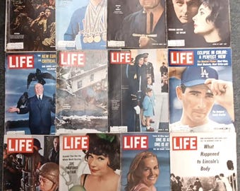 300+ Vintage Life Magazine Back Issues | USA | PDF Digital 300+ Vintage Life Magazine Back Issues | USA | PDF Digital