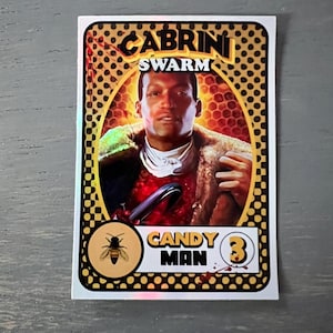 Horror Movie Sports Card Theme Sticker-Candyman