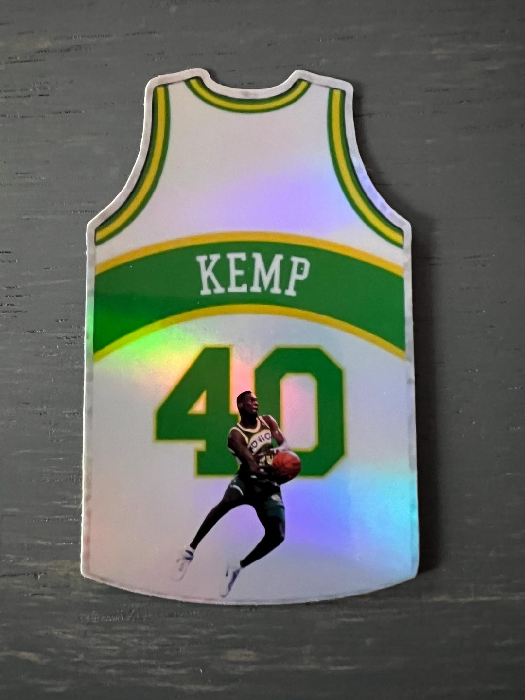 Shawn Kemp Jersey Sticker - Etsy
