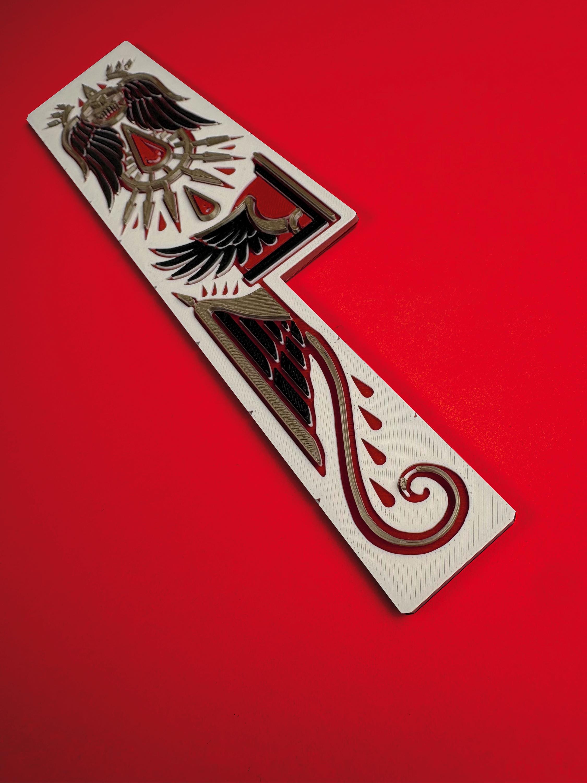 Blood On Ruler Angels of Blood Wargame Ruler - Etsy