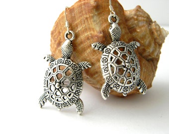 Fancy Turtle Earrings