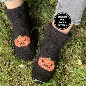 Knit Slipper Pattern: Wool Tube Socks (PDF Download, Adult Sizes)