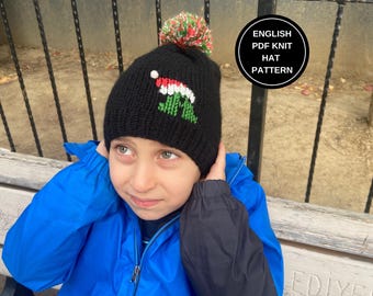 Cable Knit Winter Beanie Hat Pattern - Etsy