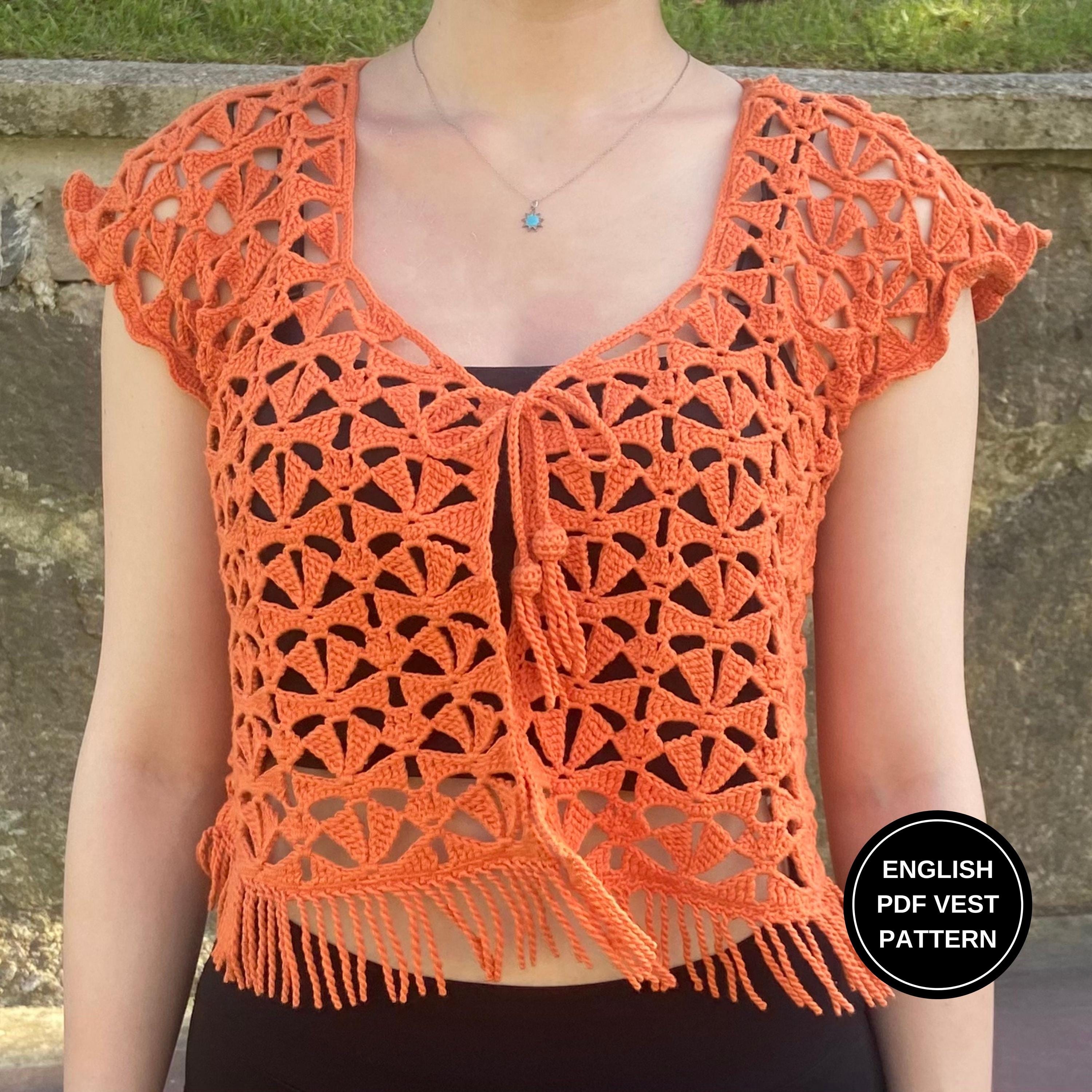 【夏帆さま専用出品】SHELL MOTIF CROCHET KNIT VEST MEDI SHELL MOTIF CROCHET KNIT VEST