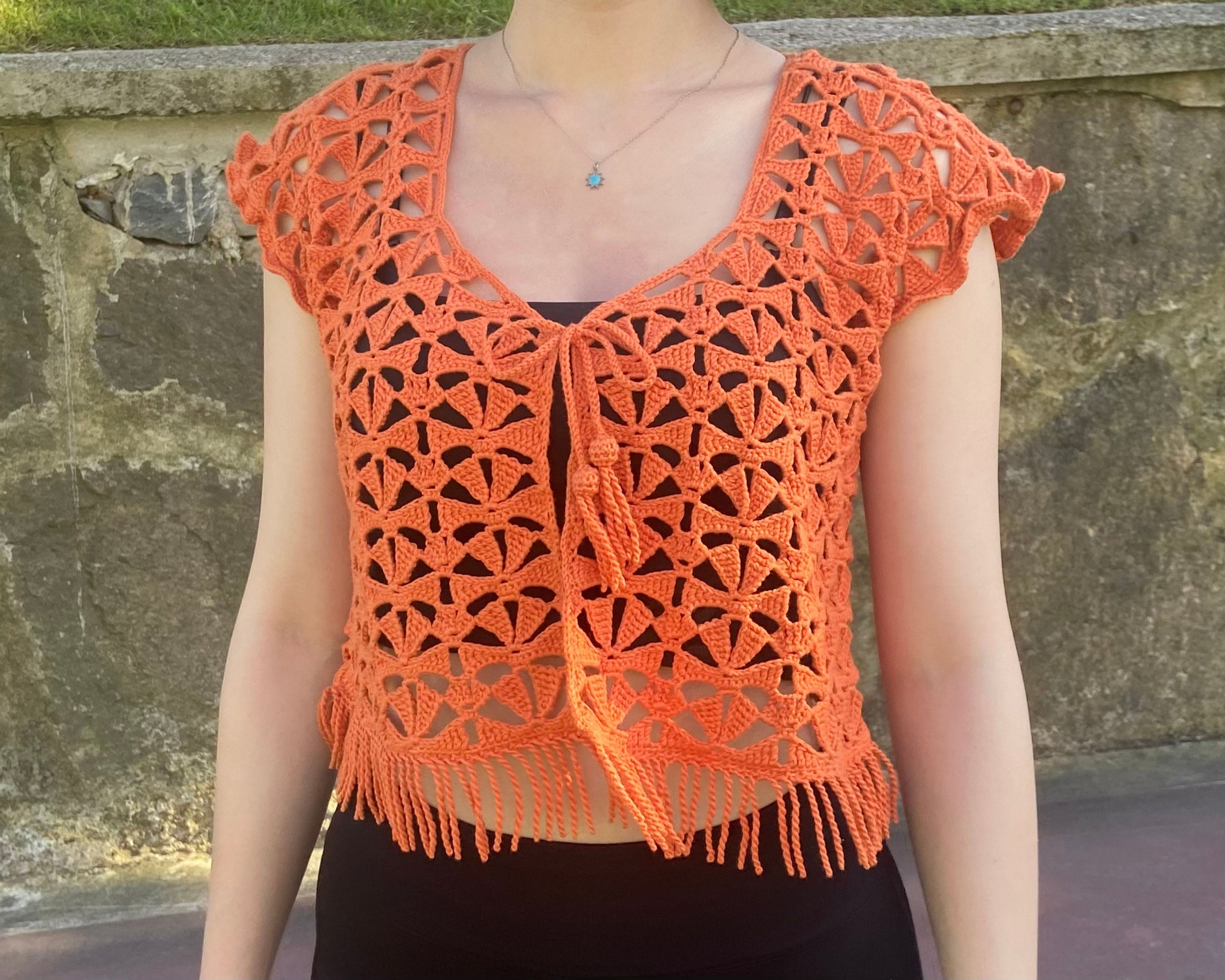 Crochet textured vest tutorial is up on my YouTube channel