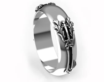 The Oathkeeper Men's Ring - Unisex Keyblade Inspired Ring Kingdom Hearts