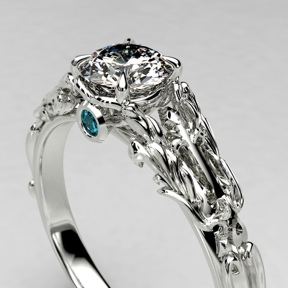 Kingdom Heart Inspired Oathkeeper Keyblade Engagement Ring | Etsy