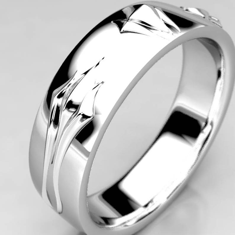 Black Panther Mens Wedding Ring Wakanda Ring Made in - Etsy