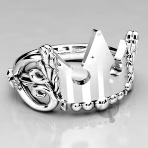 Silver Kingdom Hearts Ring - Wayfinder Ring - Fandom Paopu Ring - Fandom Jewelry
