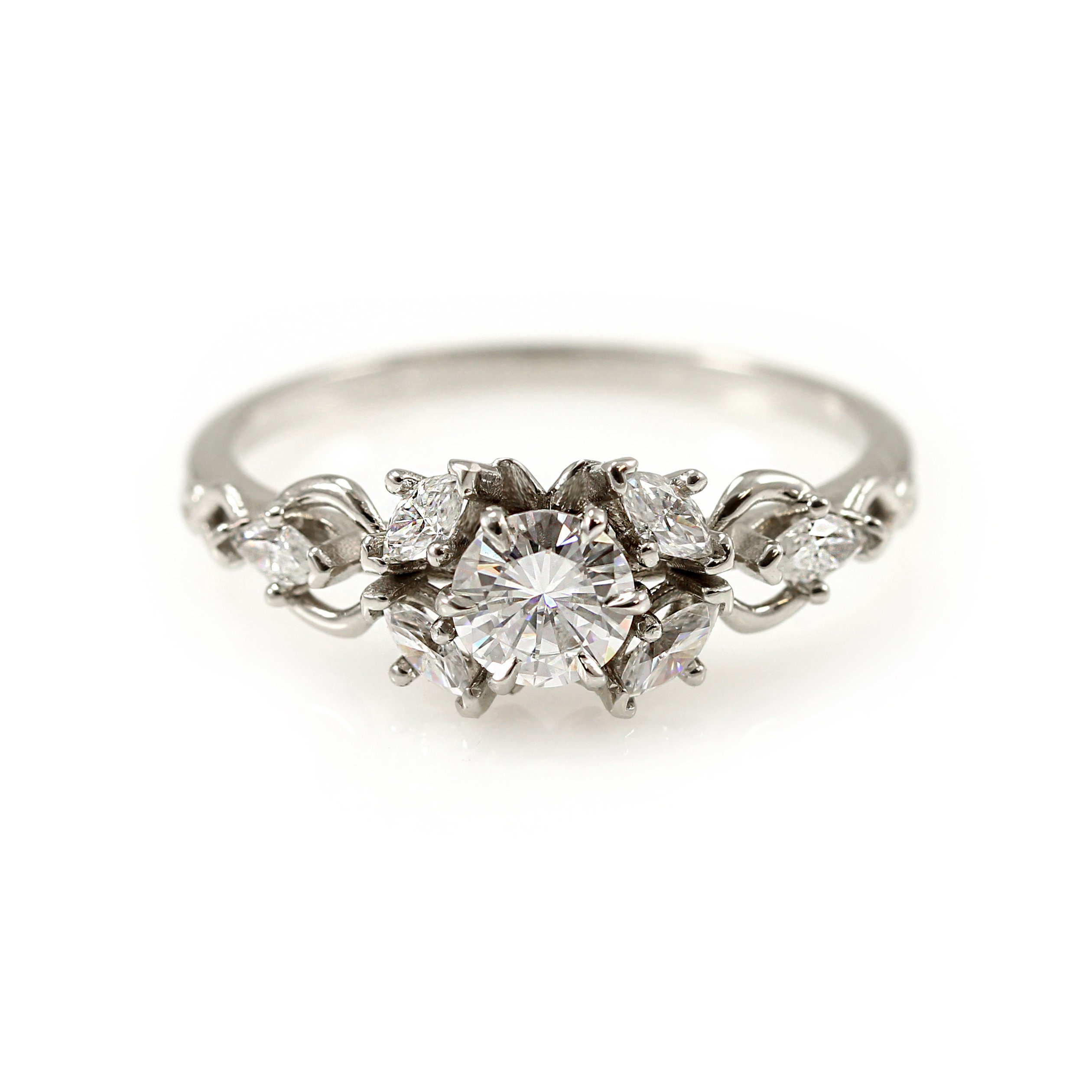 Shop Engagement Rings — Metal Wendler Recycled gold and palladium