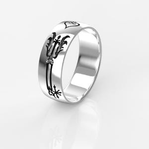 Custom Engraved Men's Ring for Annie - Unisex Keyblade Inspired Ring Kingdom Hearts