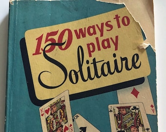 Vintage 150 Ways to Play Solitaire