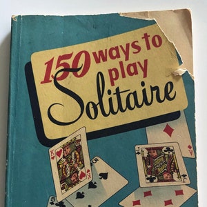 Vintage 150 Ways to Play Solitaire image 1