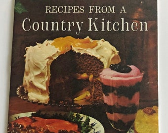 Vintage Recipes from a Country Kitchen Booklet