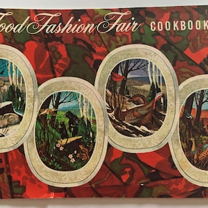 Vintage Food Fashion Fair Kochbuch