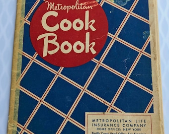 Vintage Metropolitan Cookbook, 1948 - Metropolitan Life Insurance Company