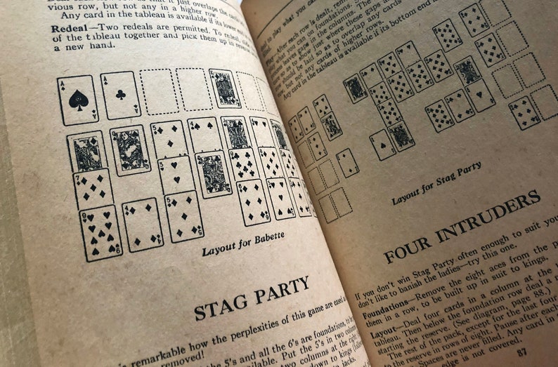 Vintage 150 Ways to Play Solitaire image 5