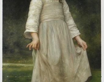 Psyche and Amour William-Adolphe Bouguereau hand-painted oil | Etsy