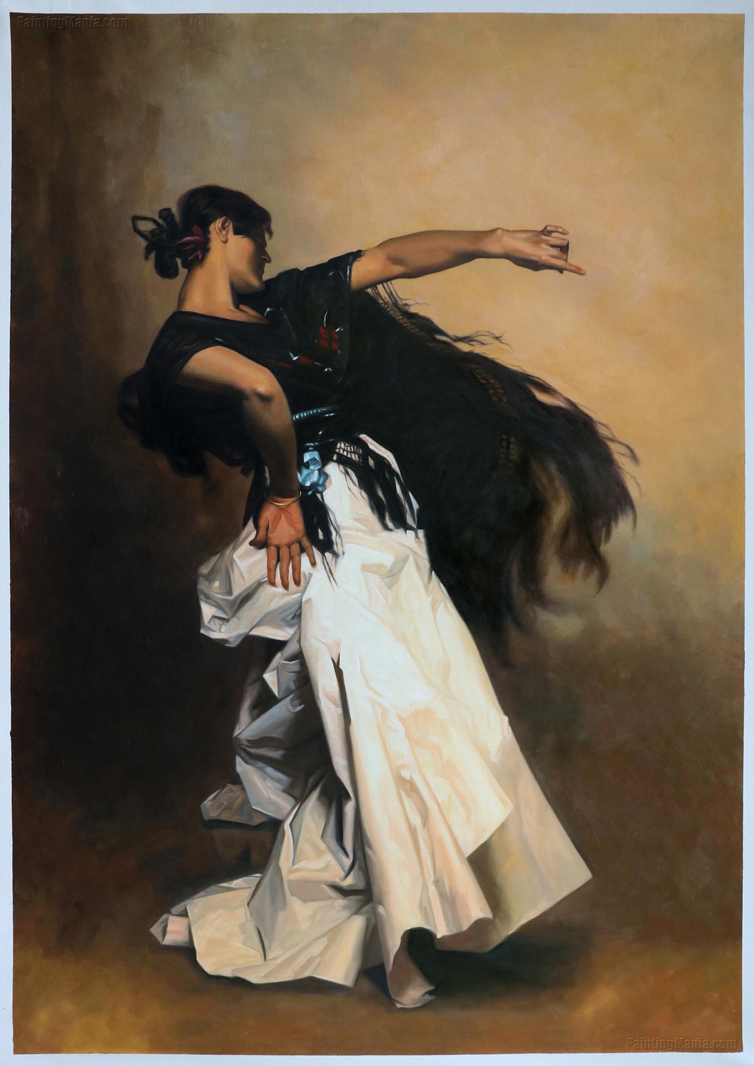 Spanish Dancer - John Singer Sargent Hand-painted Oil Painting ...