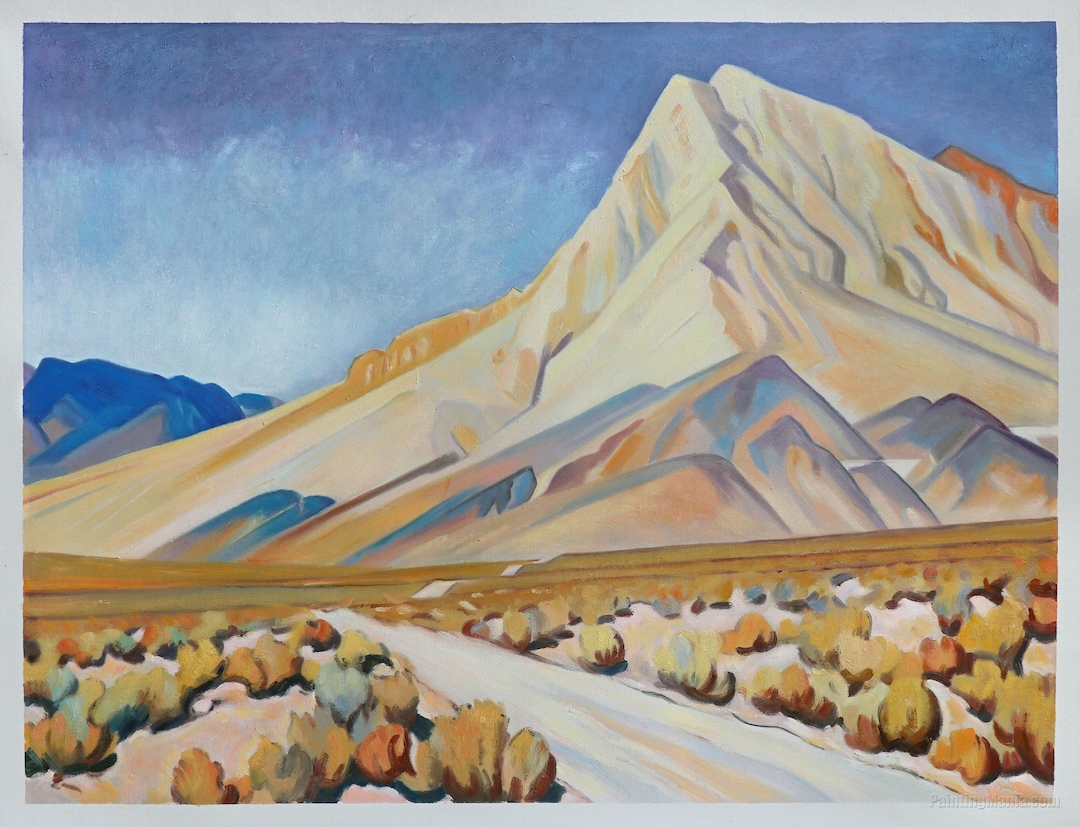Elements of Nevada - Maynard Dixon Hand-painted Oil Painting Replica ...