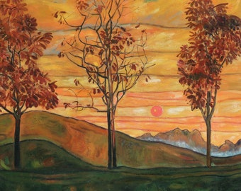 SUN】 太陽明るいお部屋に原画の販売です(^^) アクリル絵画