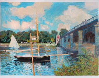 油絵「プラハの橋」原画　M10号 il_340x270.4429313796_skpw.jpg