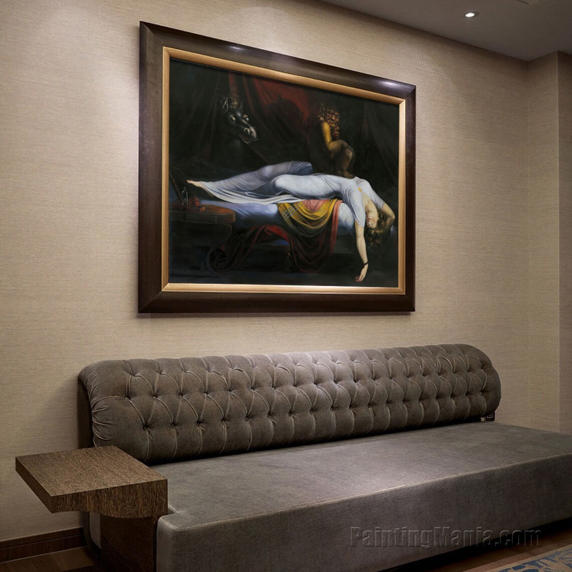 The Nightmare John Henry Fuseli Hand-painted Oil Painting - Etsy UK